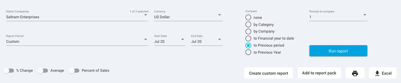 Flexible reporting filters in Joiin