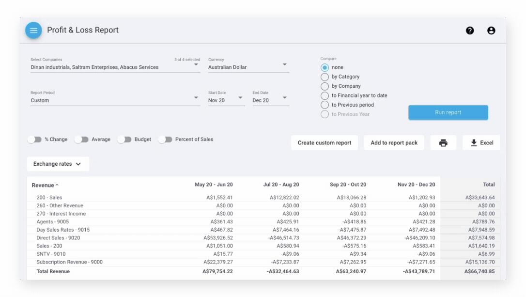 A walkthrough of flexible reporting filters in Joiin