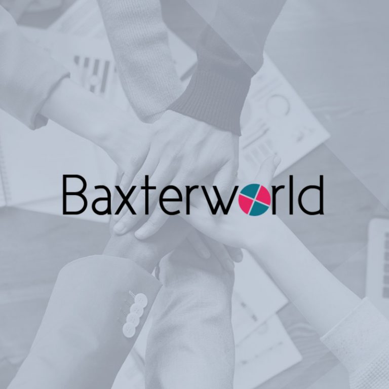 Baxter World logo graphic