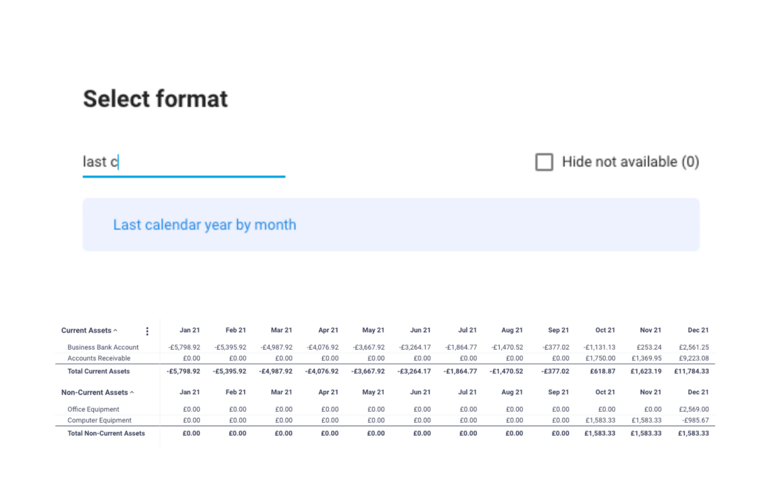 Quick filter view within Joiin