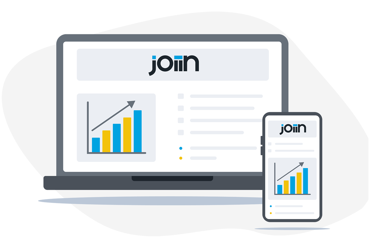 Sales reporting within Joiin