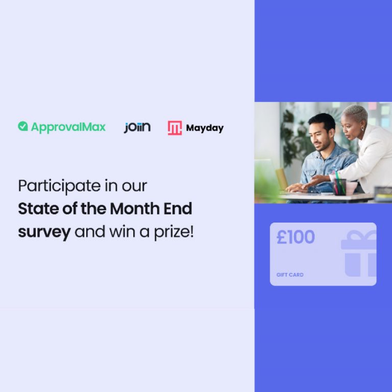 State of Month-End Closing Survey 2024 from ApprovalMax, Mayday and Joiin