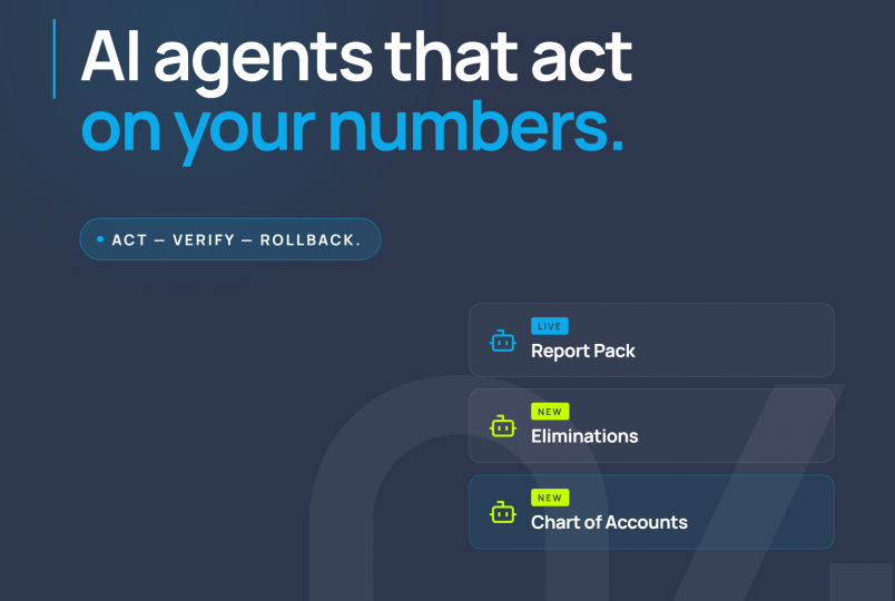 Hero banner for Join: dark blue gradient with white 'join' logo, headline 'AI agents that act on your numbers' in white and light blue accents.