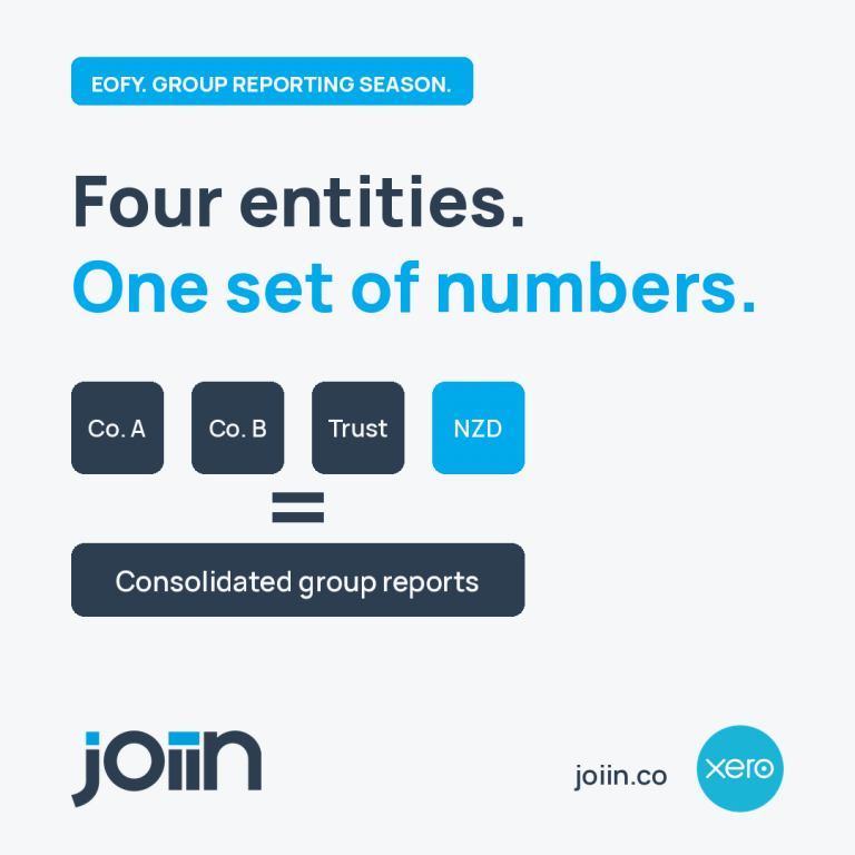 Xero multi entity