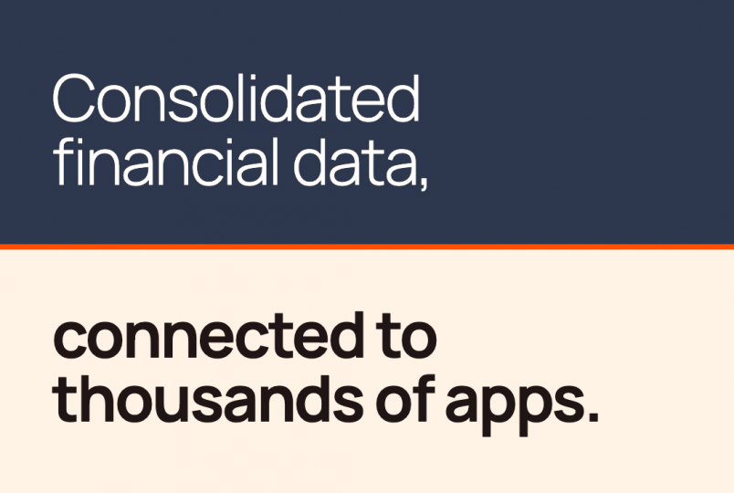 Banner announcing Join as a Bronze Zapier partner: dark blue top with Join logo and orange 'BRONZE PARTNER' badge, beige bottom with bold text: 'consolidated financial data, connected to thousands of apps.' and smaller line: 'Join is now a bronze partner in the Zapier Partner Programme.' with Zapier logo on the lower right.